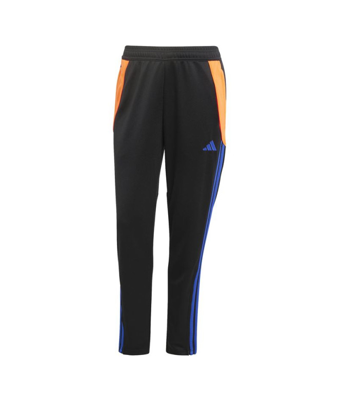 Calça Futebol adidas Mulher da Tiro24 Training Regular Preto