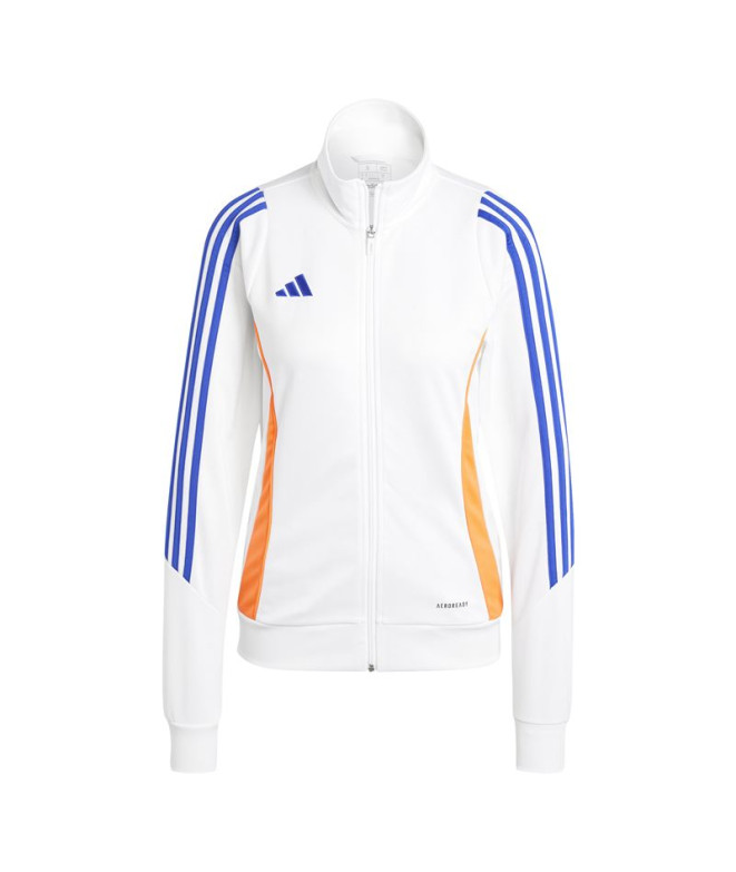 Casaco Futebol adidas Mulher de Tiro24 Training White