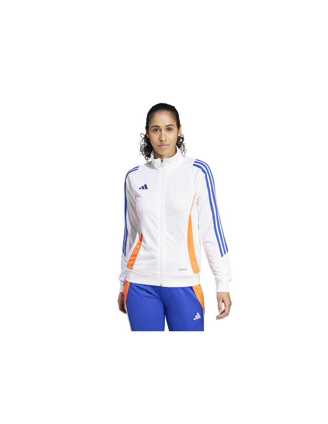 Casaco Futebol adidas Mulher de Tiro24 Training White