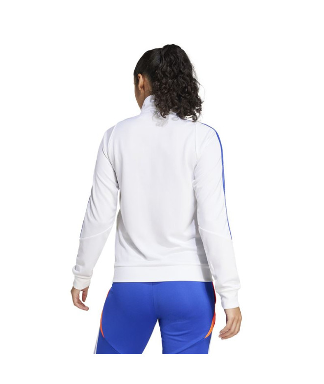 Casaco Futebol adidas Mulher de Tiro24 Training White