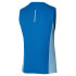T-shirt Running Mizuno Homme de Aero Blue