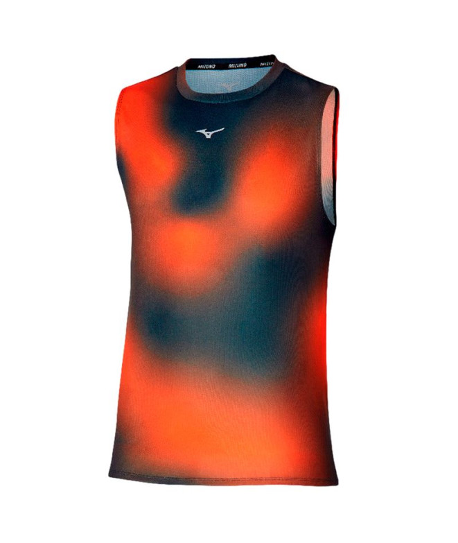 T-shirt Running Mizuno Homme par Core Graphic Orange