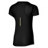 Camiseta de Running Mizuno Dryaeroflow Mujer Negro
