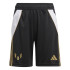 Calça Futebol adidas Infantil by Messi Training Short Preto