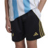 Calça Futebol adidas Infantil by Messi Training Short Preto