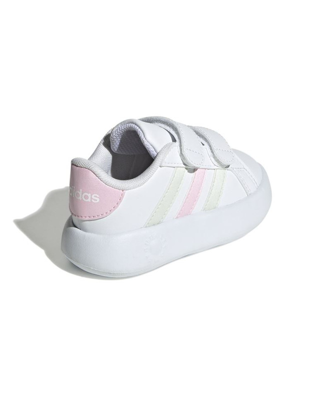 Chaussures adidas Court Enfant Grand 2.0 Blanc