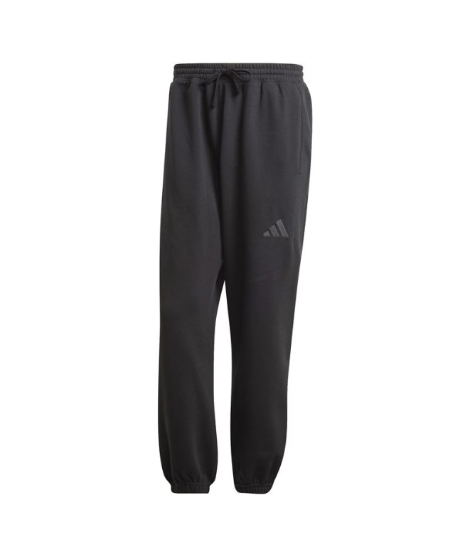 Calça adidas Homem All Szn Fleece Loose Preto