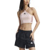 Camiseta adidas Mulher Tiro Cut 3 Band Summer Triangle Rosa