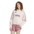 Sudadera adidas Tiro Cut 3 Bandas Fleece Mujer Rosa
