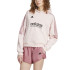 Sudadera adidas Tiro Cut 3 Bandas Fleece Mujer Rosa