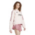 Sudadera adidas Tiro Cut 3 Bandas Fleece Mujer Rosa