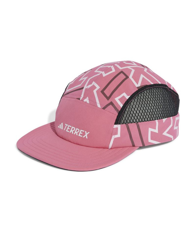 Boné Trail adidas por Terrex Heat.Rdy 5Panel Graphic Fuchsia