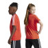 Camiseta adidas Essentials 3 Bandas Cotton Infantil Rojo