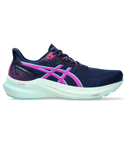 Zapatillas de Running ASICS Gt 2000 12 Mujer Azul