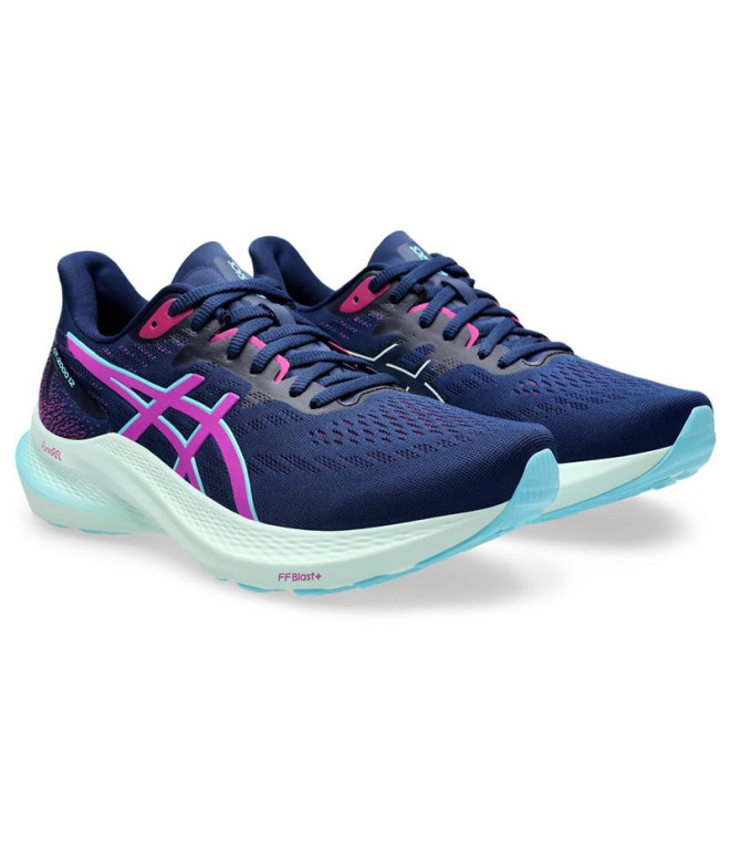 Chaussures Running Femme by ASICS Gt-2000 12 Bleu