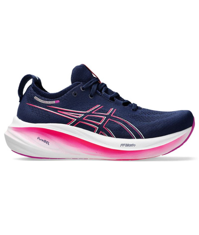 Chaussures Running Gel Femme by ASICS -Nimbus 26 Bleu