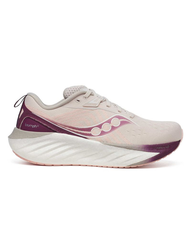 Chaussures running Saucony Femme de Triumph 22 Pink