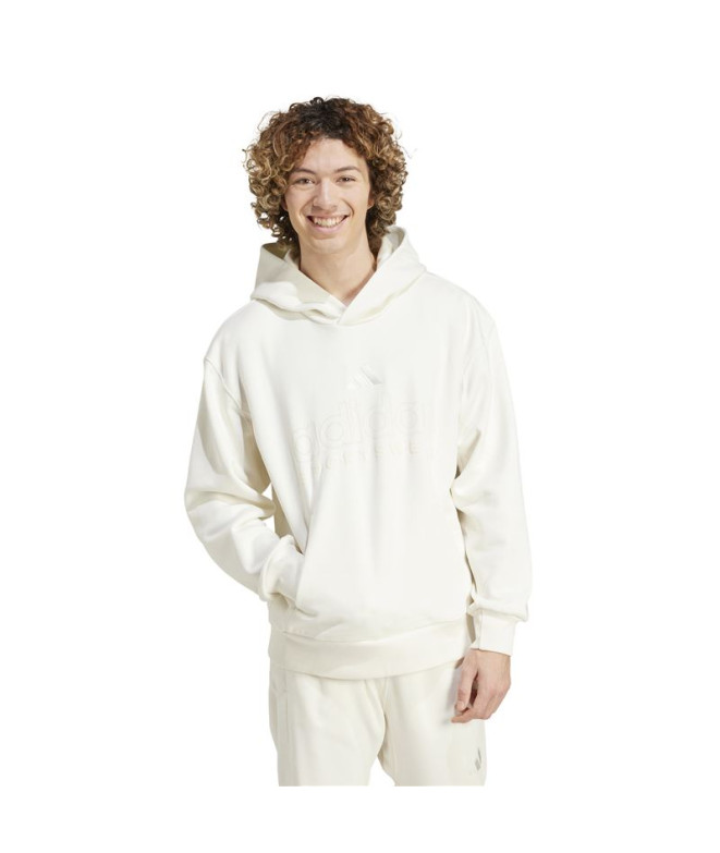 Sweat adidas Homme All Szn Fleece Graphic Blanc