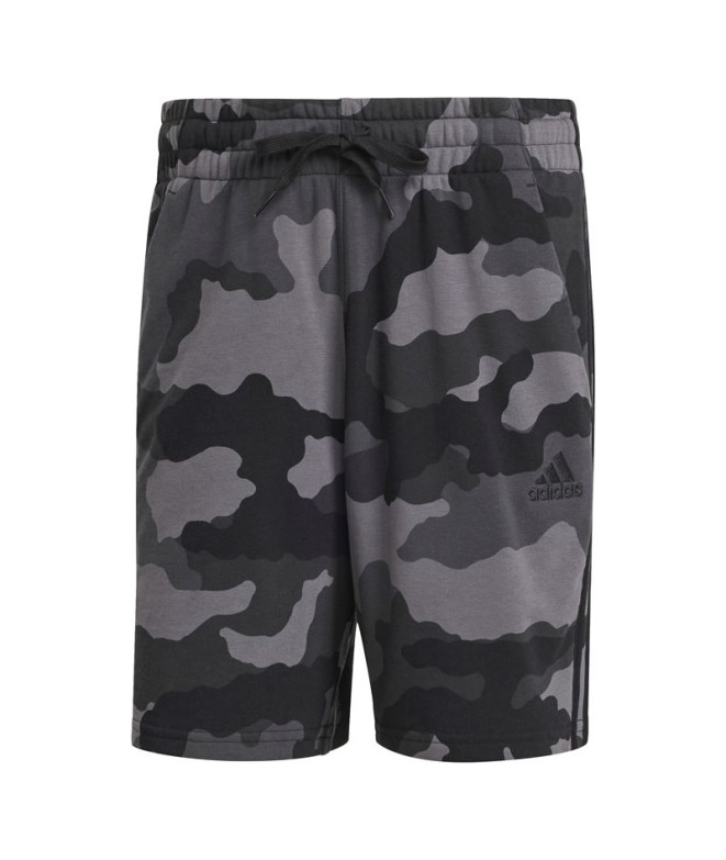 Calça adidas Homem Essenciais sazonais Camuflagem Preto