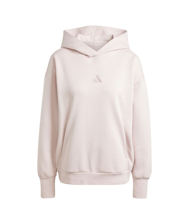 Sudadera adidas All Szn Fleece Loose Mujer Rosa