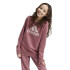 Moletom adidas Menina Essentials Big Logo Algodão Rosa