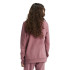 Moletom adidas Menina Essentials Big Logo Algodão Rosa