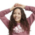 Moletom adidas Menina Essentials Big Logo Algodão Rosa