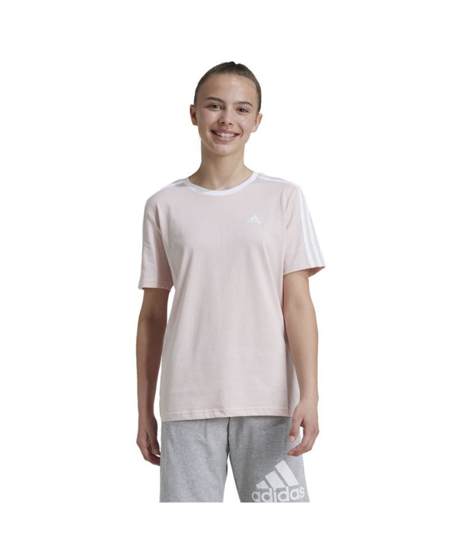 T-shirt adidas Fille Essentials 3 Band Coton...