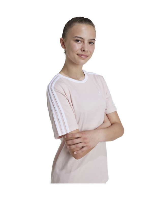 T-shirt adidas Fille Essentials 3 Band Coton...