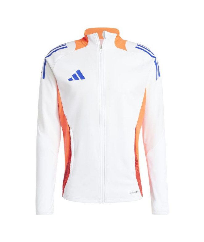 Chaqueta de Fútbol adidas Tiro24 Competition Training Hombre Blanco