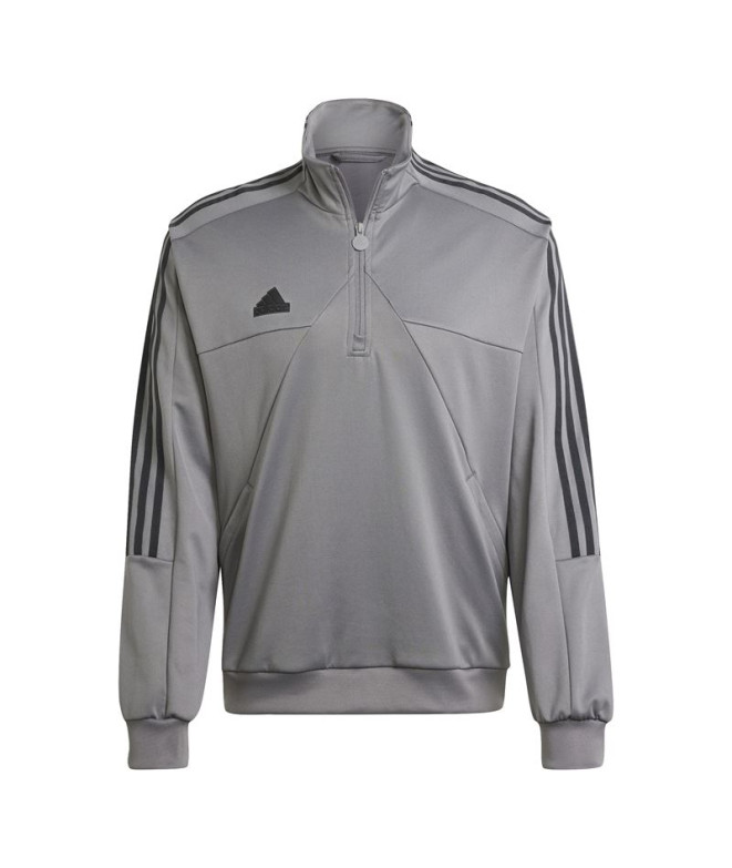 Casaco adidas Top Homem Fato de treino House Of Tiro Half Zip Cinzento