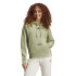 Moletom adidas French Terry Mulher Assinatura bordado gráfico verde solto