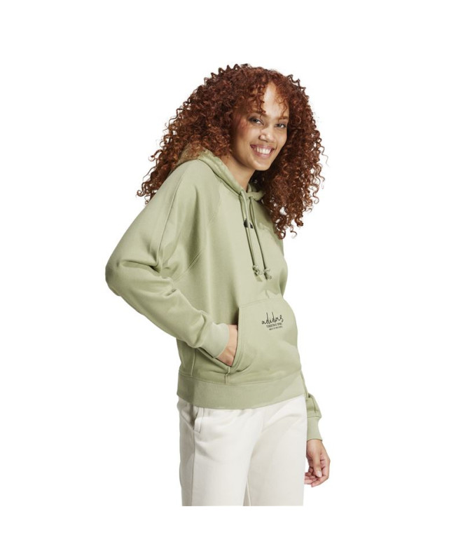 Moletom adidas French Terry Mulher Assinatura...