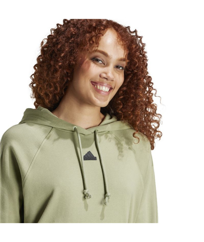 Moletom adidas French Terry Mulher Assinatura...