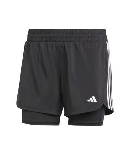 Calça Fitness adidas Mulher by Pacer 3 Bandas Training...