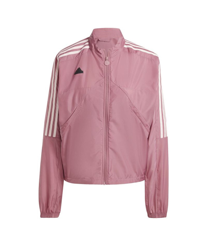 Casaco adidas Top Mulher Tiro Cut 3 Bands Summer Woven Track Rosa