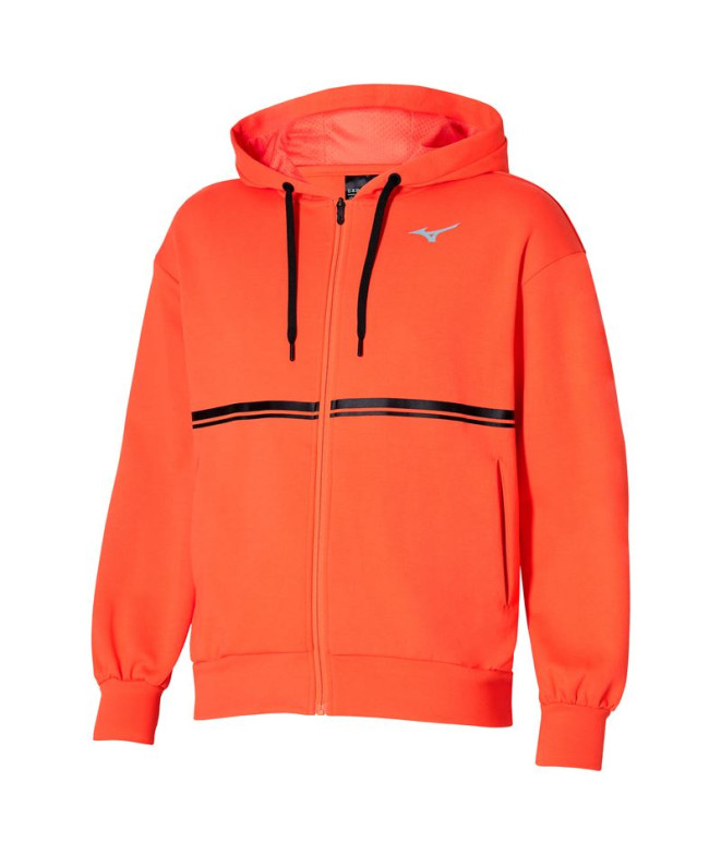 Sweat Running Mizuno Homme De l'Athlétisme Orange