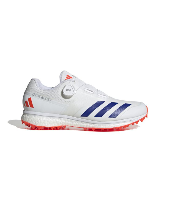 Zapatillas de Cricket adidas 22Yds Boost Hombre Ftwbla