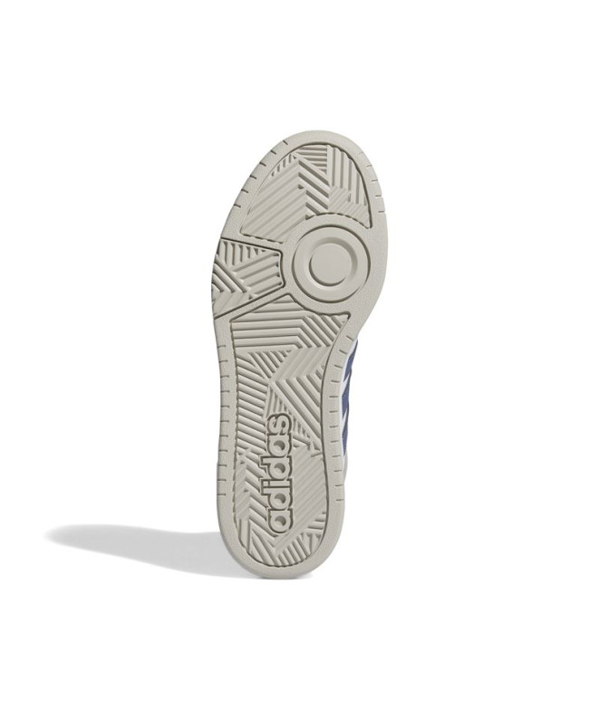 Chaussures adidas Homme Hoops 3.0 Mid Blanc