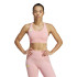 Brassiere de sport adidas Femme Adizero Essentials Run Medium Support Pink