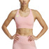Brassiere de sport adidas Femme Adizero Essentials Run Medium Support Pink