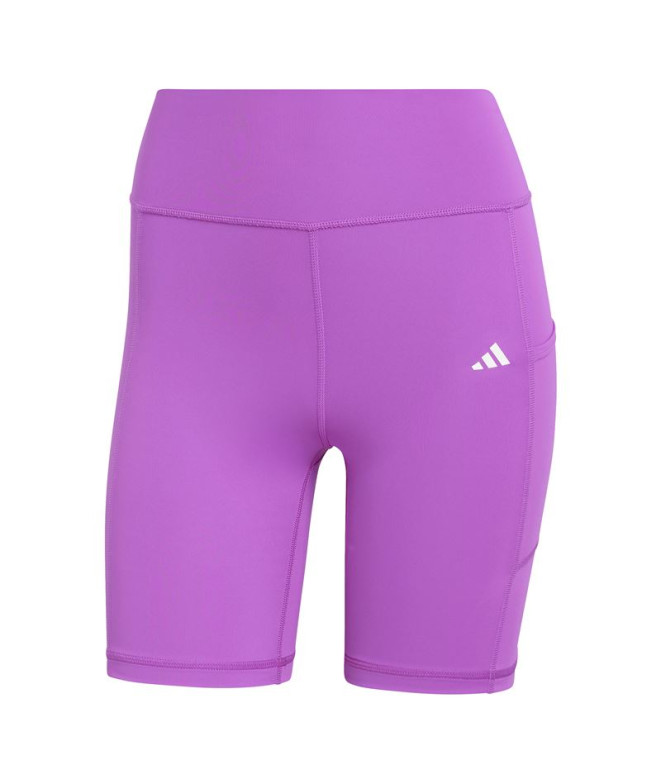 Collants Fitness adidas Femme de Optime 7Inch Purple