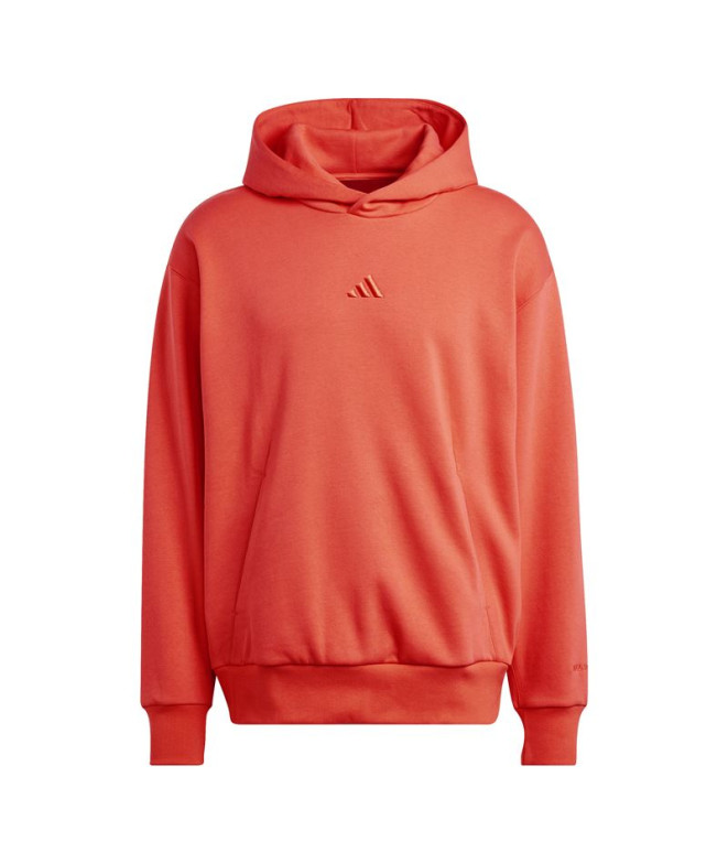 Sudadera adidas All Szn Fleece Hombre Rojo