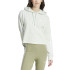 Sudadera adidas Essentials 3 Bandas French Terry Cropped Mujer Verde