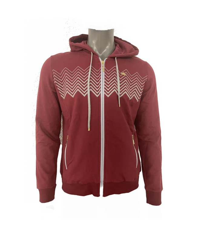 Sudadera Luxury Granate