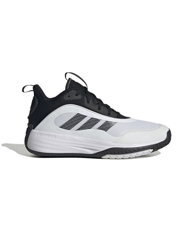 Zapatillas de Baloncesto adidas Ownthegame 3.0 Hombre Blanco