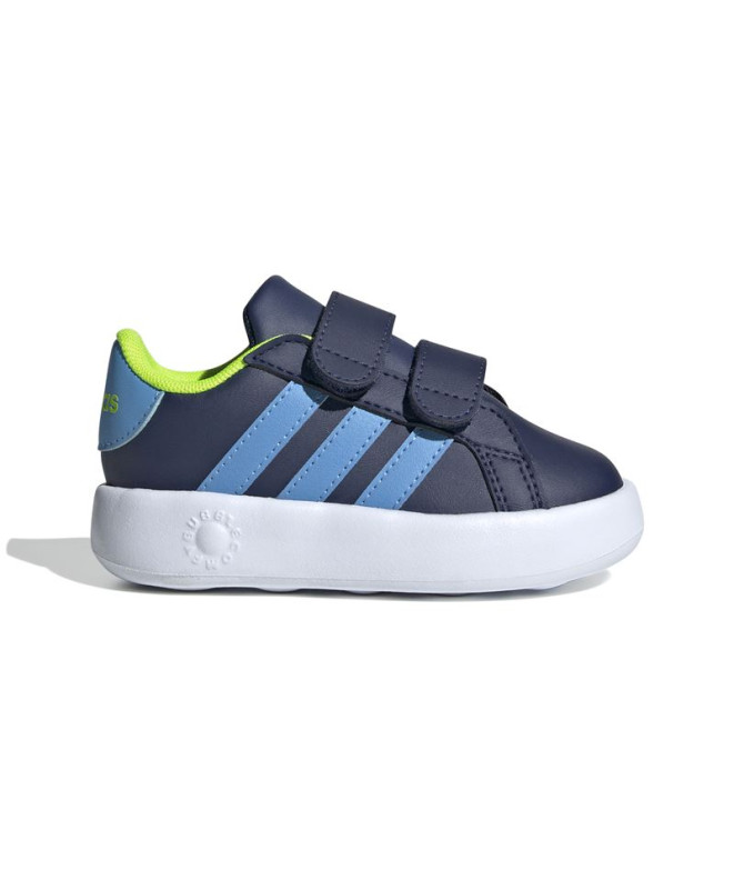 Chaussures adidas Court Enfant Grand 2.0 Bleu foncé