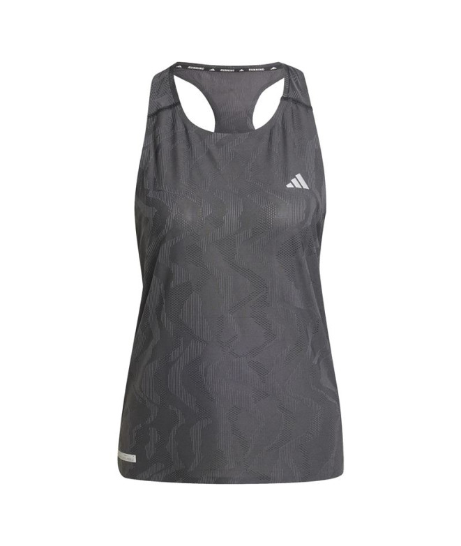 Camiseta Running adidas Running Mulher by Ultimate Airchill Engineered Tank Preto