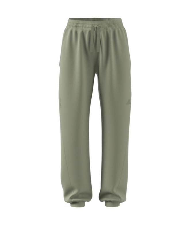 Calça adidas Mulher All Szn Fleece Loose Verde