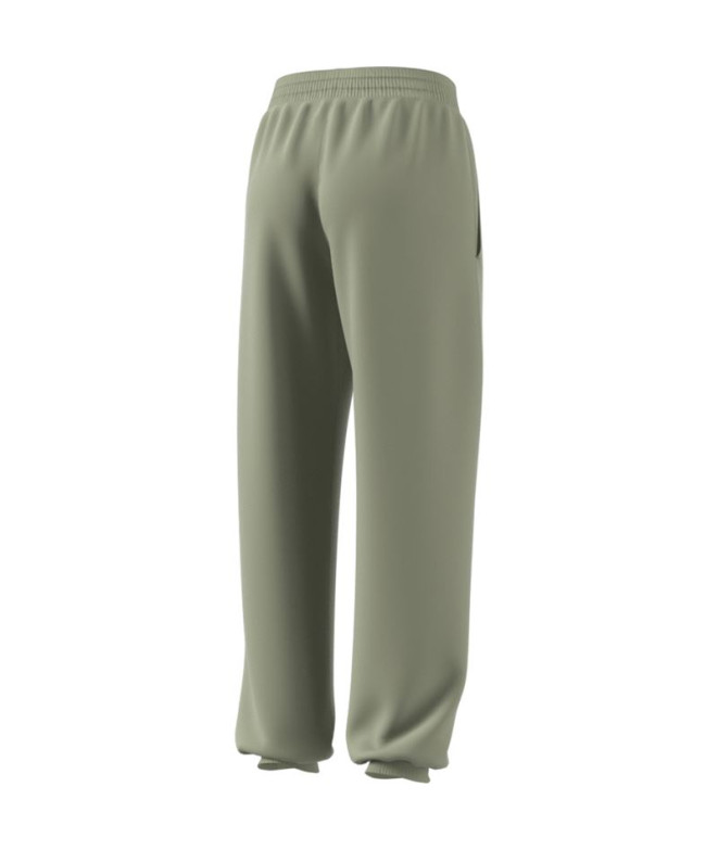 Pantalones adidas All Szn Fleece Loose Mujer Verde